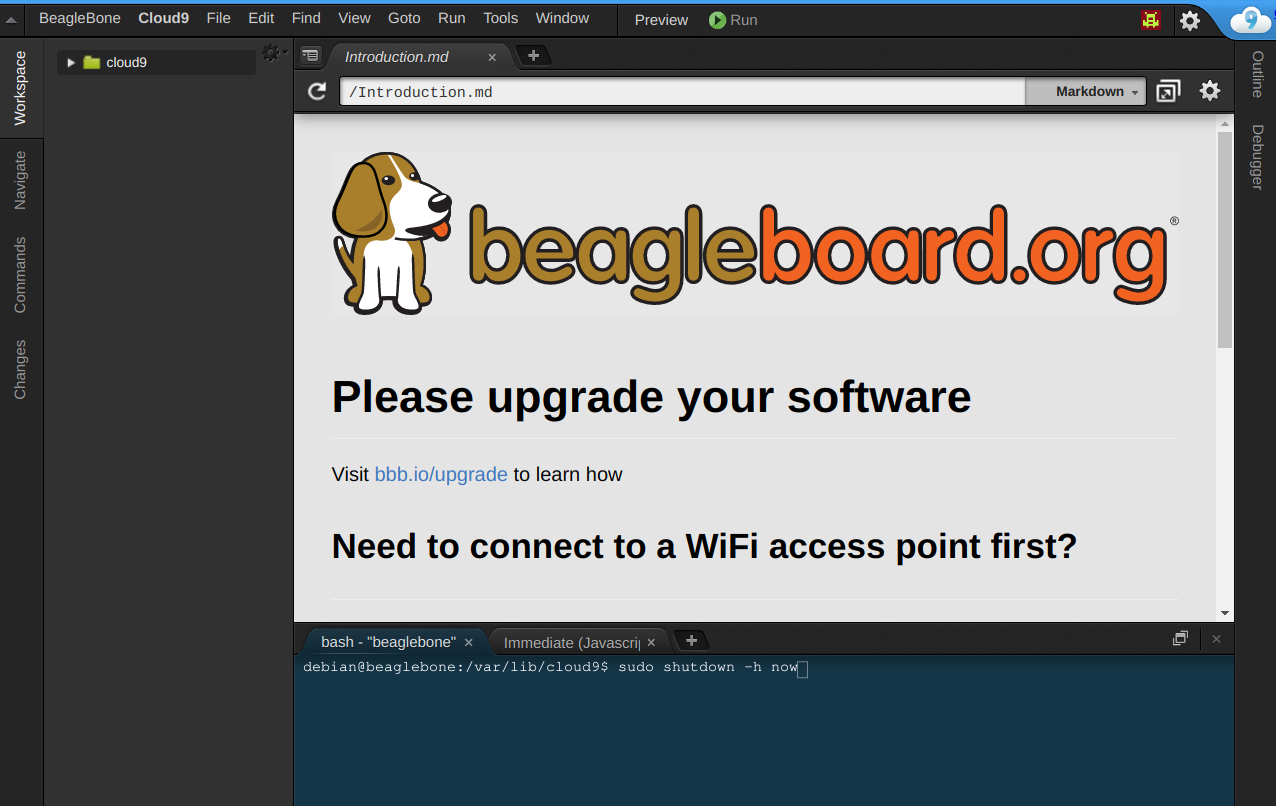 Beaglebone beyaz