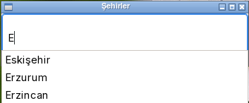 Gtkd otomatik tamamlama 