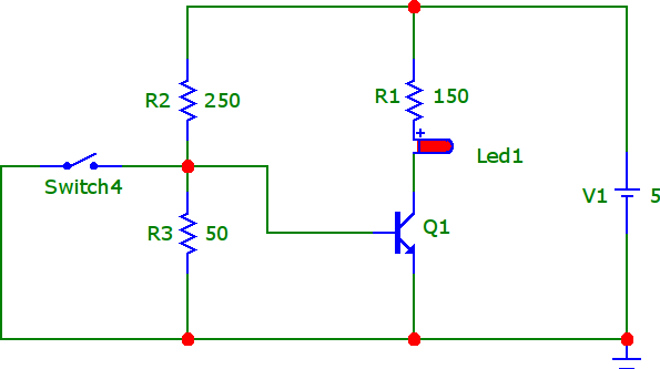 Transistör anahtarlamalı devreye ışık kaynağı eklemek